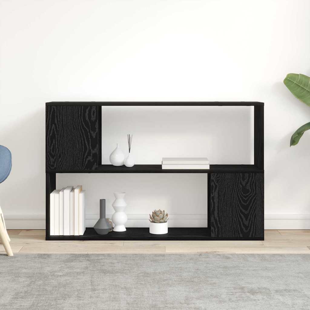 Entertainment Center Black 100 x 24 x 63 cm Engineered wood